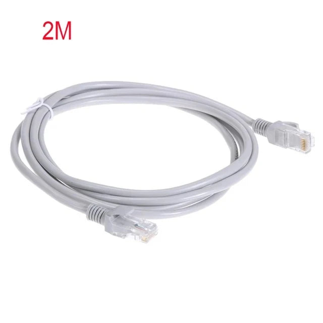 高速度以太网线 Cat5e RJ45 红色 LAN 线缆 线缆 跳线，1M/5M/10M/15M/20M/30M/50M