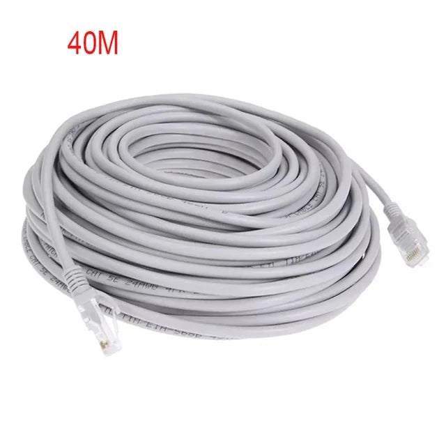 高速度以太网线 Cat5e RJ45 红色 LAN 线缆 线缆 跳线，1M/5M/10M/15M/20M/30M/50M