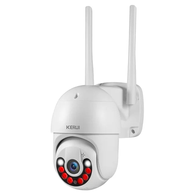 KERUI 2K 4MP 户外全高清安防 WIFI IP 摄像机 Icsee 2.5 英寸硬盘匹配无线 MINI 8CH NVR 系统主机