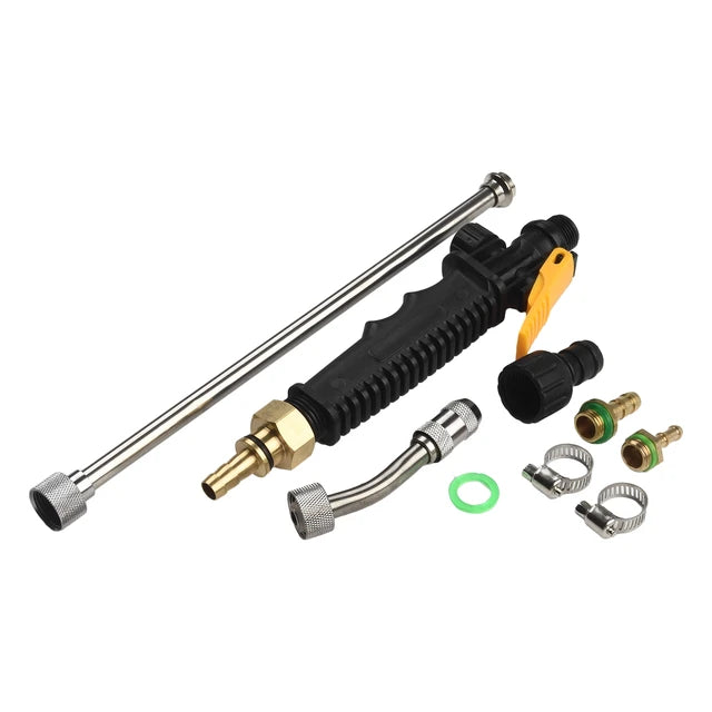 1/4" 3/8" Sprayer Wand High Pressure Water Gun Metal Water Gun Jet Garden Hose Nozzle Sprayer Watering Spray Sprinkler