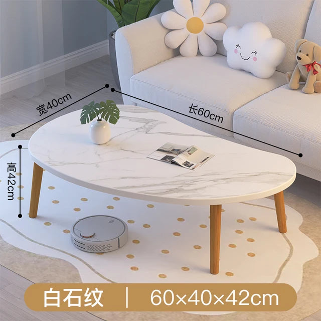 Simple Wood Coffee Tables Modern Design Home White Side Table Nordic Minimalist Living Room Mesa Auxiliar Salon Decoration