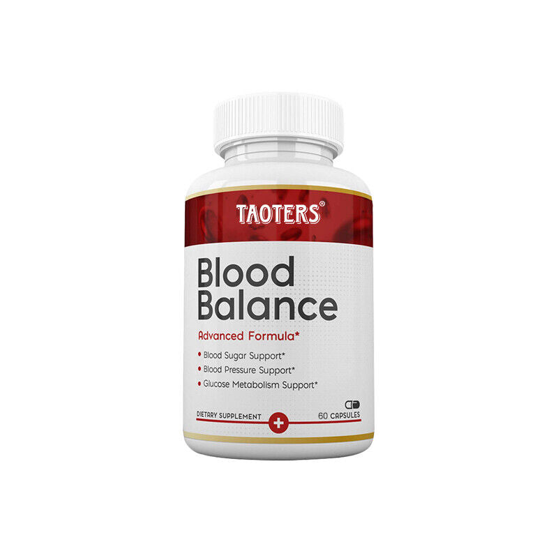 Blood Balance Supplement -30/60/120Capsules-Blood Sugar Support & Blood Pressure