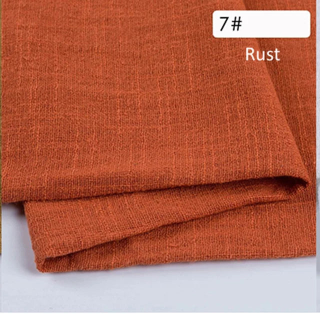 Rust Wedding Napkin Cotton Cloth 43cm17in Rustic Gauze Hanky Tea Towel Dining Place Mats Wedding Supplies Linen Home Table Decor