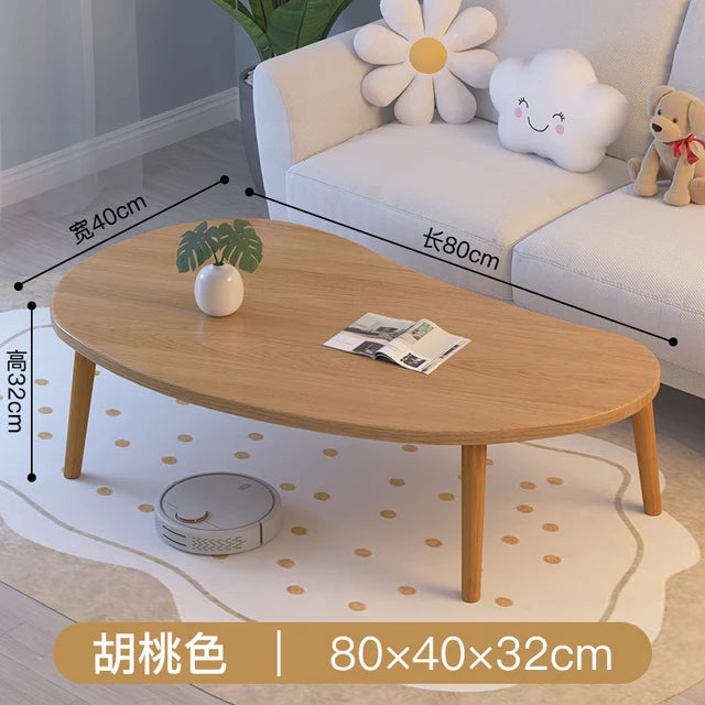 Simple Wood Coffee Tables Modern Design Home White Side Table Nordic Minimalist Living Room Mesa Auxiliar Salon Decoration