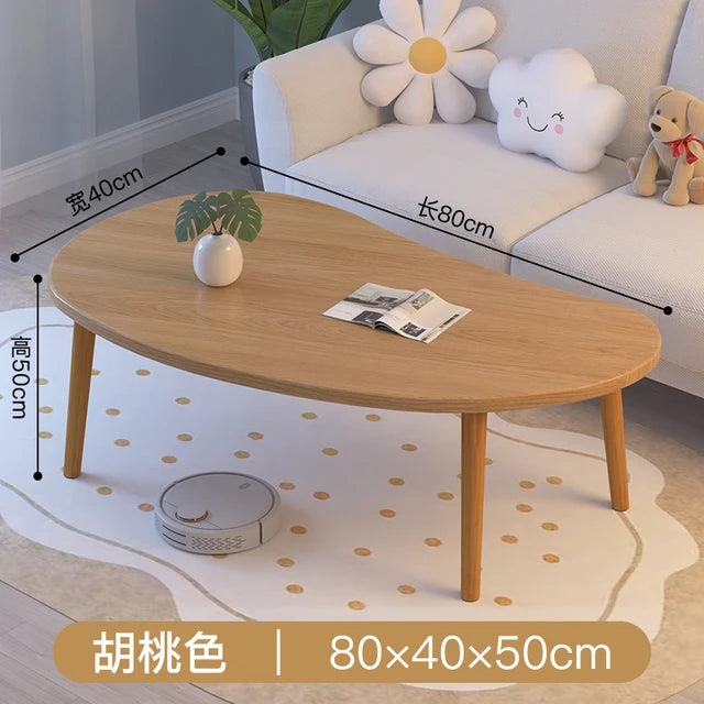 Simple Wood Coffee Tables Modern Design Home White Side Table Nordic Minimalist Living Room Mesa Auxiliar Salon Decoration