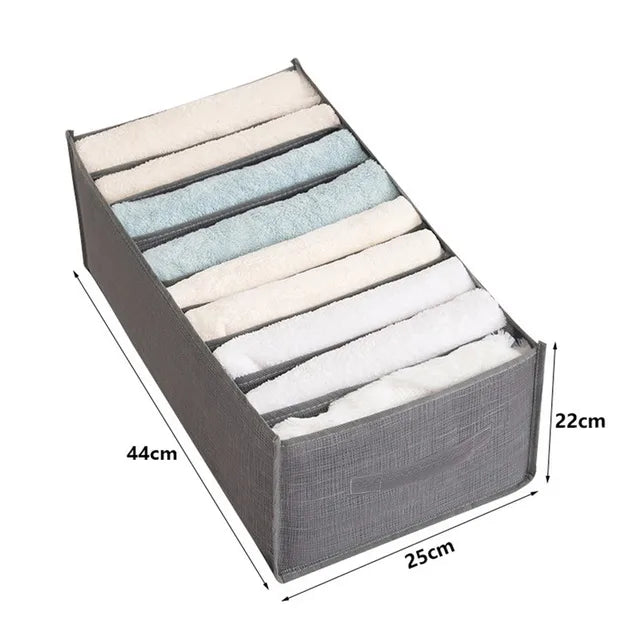 Thicken Clothes Organizer Pants Sweater Storage Cabinets Drawers Organizer Jeans Storage Box Wardrobe Clothes Storage Organizers