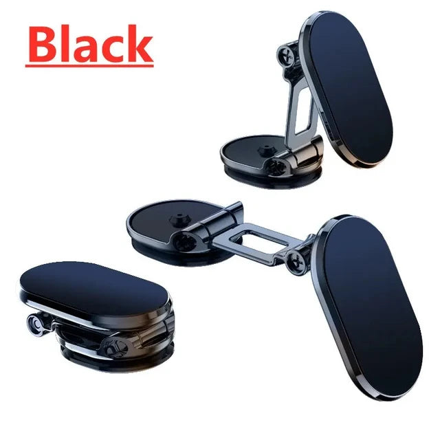 Soporte magnético para teléfono de coche, soporte magnético para teléfono inteligente, GPS, plegable, para iPhone 14, 13, 12, 11, Samsung y Xiaomi, 1080 