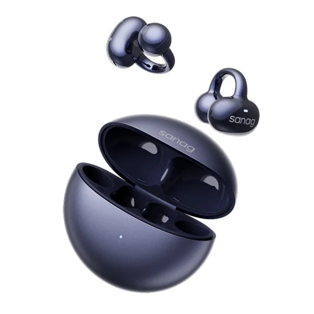 Sanag S6S FreeClip-auriculares, con Clip para la oreja, sonido estéreo 3D, Bluetooth, auriculares inalámbricos deportivos OWS, auriculares TWS