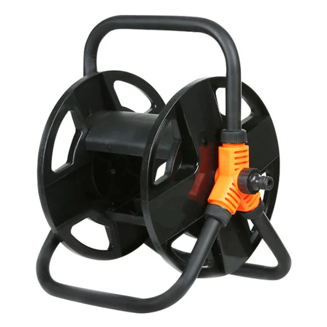 O50 Portable Garden Hose Holder Convenient Sturdy Garden Hose Reel for Outside Lawn Farm Hoses