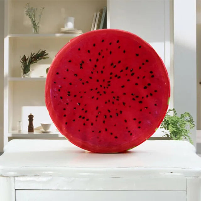 1pc Cushions Decoration Home Garden Chair Cover Floor Fruit Shape Round Decoration Single Pattern Decorative Pillows For Sofa