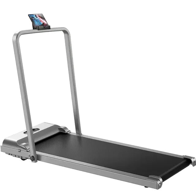 Under Desk Treadmill Motorised Treadmill Portable Walking Running Pad Flat Slim Machine with Remote Control LCD Display