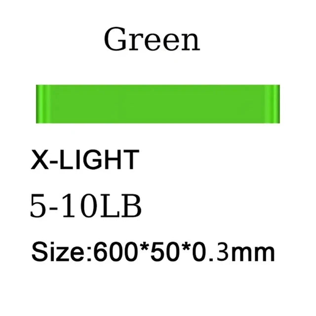 阻力环锻炼带 适用于家庭健身拉伸力量训练物理治疗弹性健身带