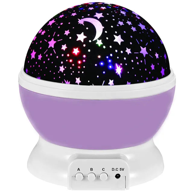 Night Lamp Projector Starry Sky Night Light Projector Baby Lamp Decor Rotating Starry Nursery Moon Galaxy Projector Table Light