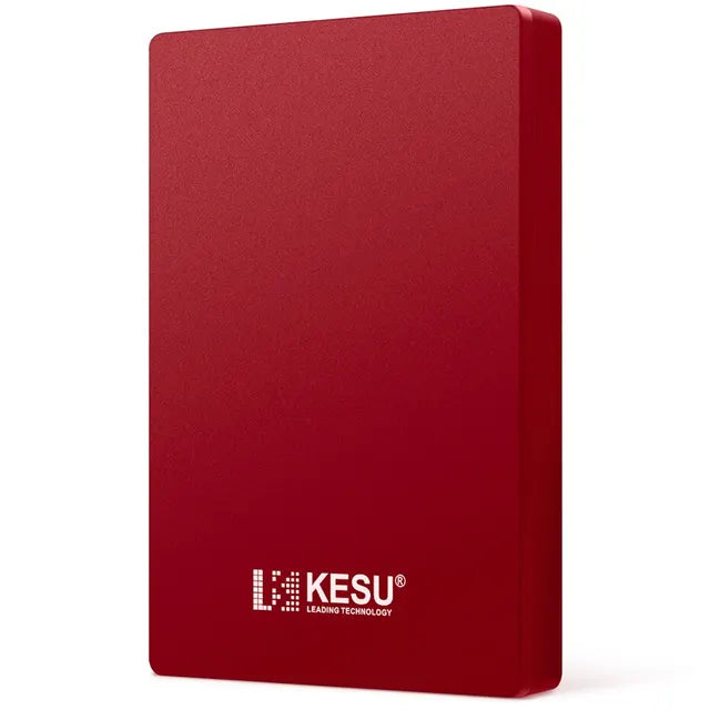 KESU HDD 2.5 英寸便携式外置硬盘 250GB 320GB 500GB 1TB USB3.0 存储兼容 PC Mac 台式机 MacBook 