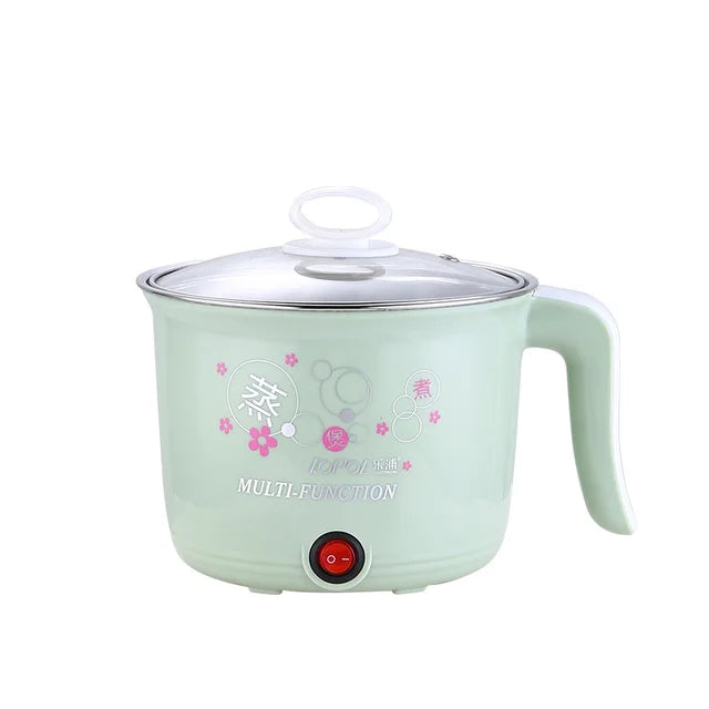 Electric Cooker Home Multifunction Hot Pot 1-2 People Heating Pan Cooking Pot Machine Mini Rice Cooker Kitchen Appliances