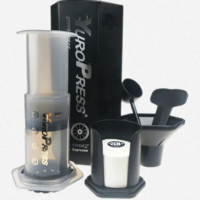 Cafetera Espresso portátil prensa francesa herramientas de barista cafetera prensa de aire filtros de máquina de café por goteo papel 64mm 350 Uds 