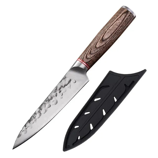 Cuchillo de cocina de 5,5 pulgadas, cuchillo de fruta de acero inoxidable, utilidad para pelar tomate, carne, cuchillo forjado para deshuesar, herramientas de cocina, utensilios de cocina 