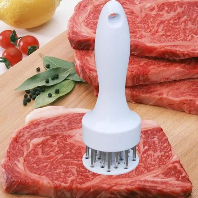 Professional Meat Tenderizer Needle Stainless Steel Kitchen Tools Cooking Accessories Steak Tenderizer Needle Rib Breaker