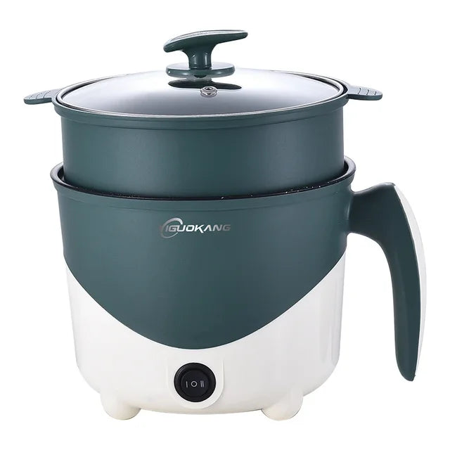 Electric Rice Cooker Multifunction Non-stick Pan Household Cooking Pot Single/Double Layer 1-2 People Hot Pot Rice Cookers